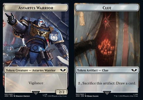 Astartes Warrior #1 // Clue (token)