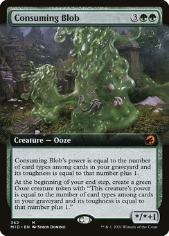 Consuming Blob (extended art foil)