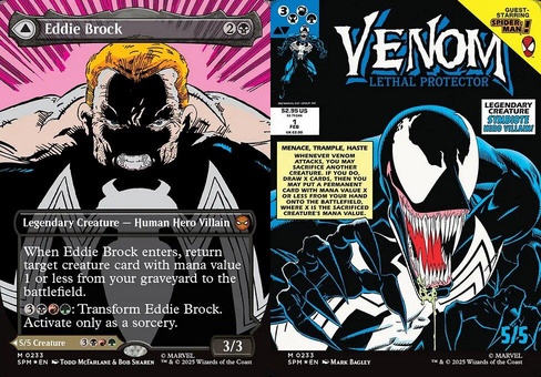 Eddie Brock // Venom, Lethal Protector (borderless)