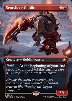 Searslicer Goblin (borderless)