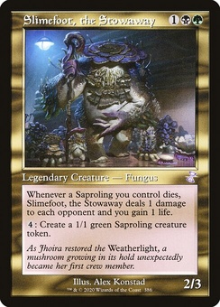 Slimefoot, the Stowaway (retro)