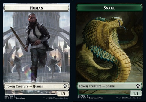 Human // Snake (token)
