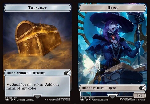 Treasure // Hero #6 (token foil)