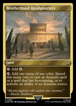 Brotherhood Headquarters (etched foil)