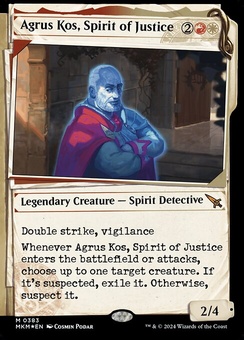 Agrus Kos, Spirit of Justice (showcase invisibleink)