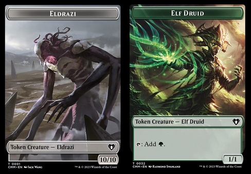 Eldrazi // Elf Druid (token)
