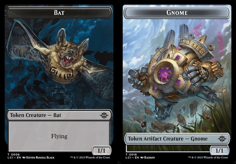 Bat // Gnome (token foil)