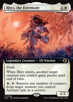 Rhys, the Evermore (extended art foil)