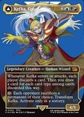 Kefka, Court Mage // Kefka, Ruler of Ruin (borderless surge foil)