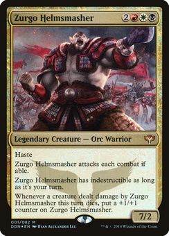 Zurgo Helmsmasher (DDN foil)