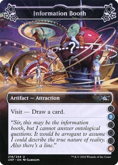 Information Booth #26 (foil)