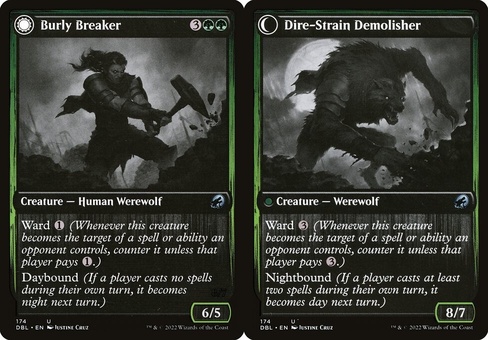 Burly Breaker // Dire-Strain Demolisher