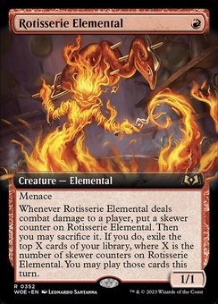 Rotisserie Elemental (extended art foil)