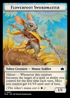 Flowerfoot Swordmaster (token)