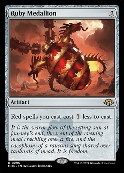 Ruby Medallion (foil)