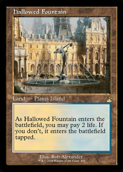 Hallowed Fountain (retro)
