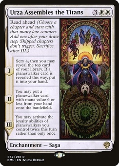 Urza Assembles the Titans (foil)