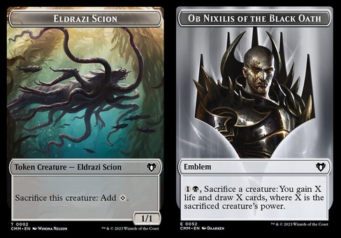 Eldrazi Scion // Ob Nixilis Emblem (token)
