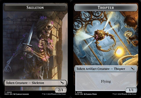 Skeleton // Thopter #20 (token foil)