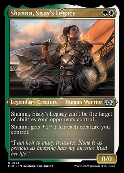 Shanna, Sisay's Legacy (etched foil)