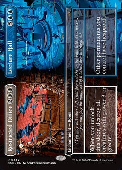Restricted Office // Lecture Hall (borderless foil)