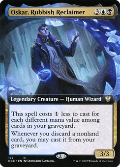 Oskar, Rubbish Reclaimer (extended art)