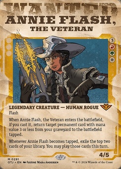 Annie Flash, the Veteran (borderless showcase)