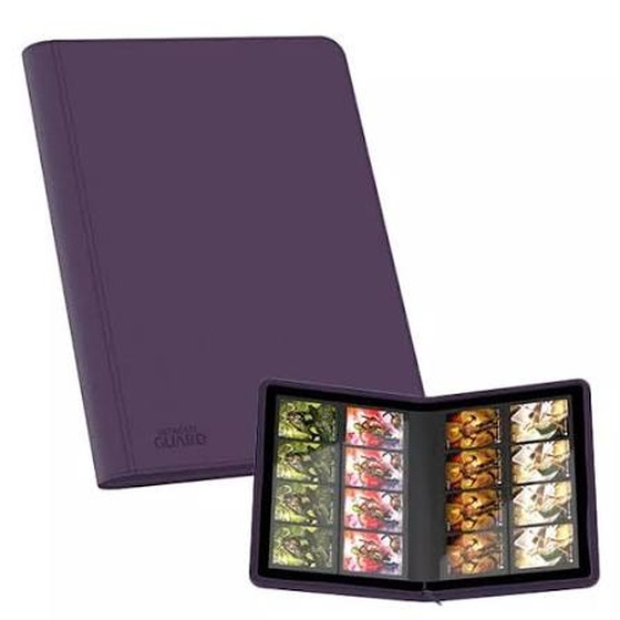 Ultimate Guard Zipfolio XenoSkin 16-Pocket Purple