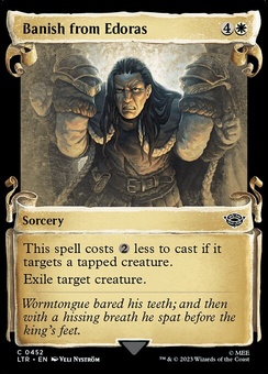 Banish from Edoras (scroll)