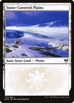 Snow-Covered Plains (#277 foil)
