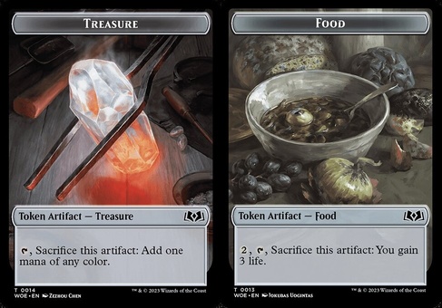 Treasure // Food #13 (token foil)