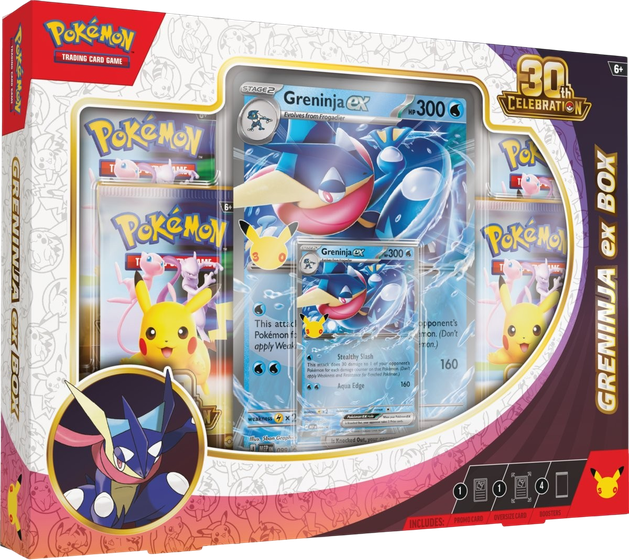 Pokémon - 30th Celebration: Greninja ex Box