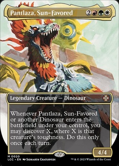 Pantlaza, Sun-Favored (borderless foil)