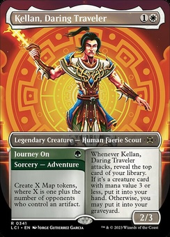 Kellan, Daring Traveler // Journey On (borderless foil)