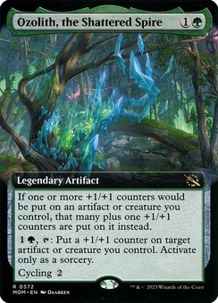 Ozolith, the Shattered Spire (extended art foil)