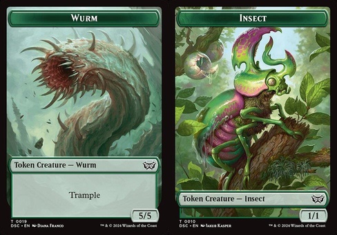 Wurm #19 // Insect #10 (token)