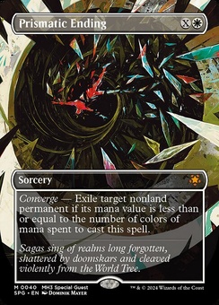 Prismatic Ending (borderless foil)