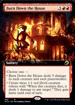 Burn Down the House (extended art)