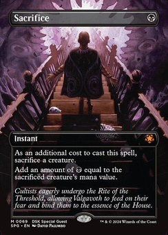 Sacrifice (borderless foil)