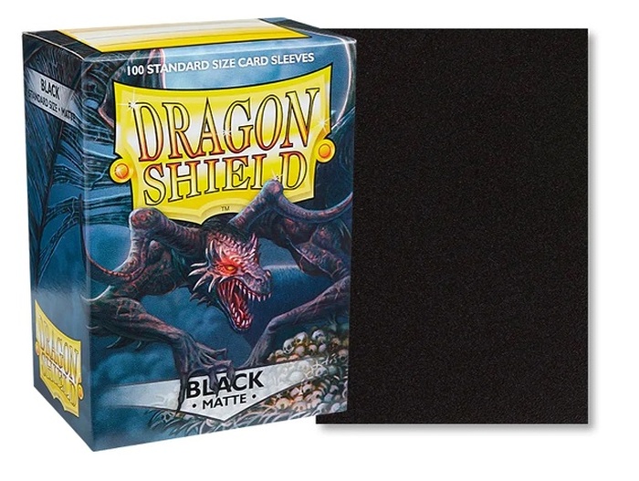 Dragon Shield - Black Matte (100ks)