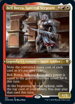 Bell Borca, Spectral Sergeant (etched foil)