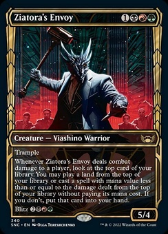 Ziatora's Envoy (showcase gilded foil)