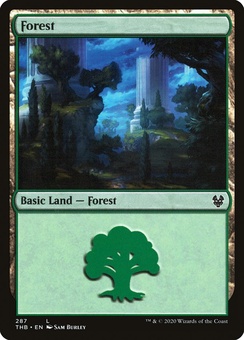 Forest (#287, foil)