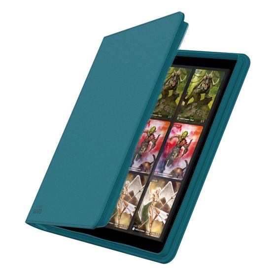 Ultimate Guard Zipfolio XenoSkin 24-Pocket Petrol Blue