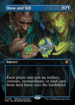 Show and Tell (borderless foil)