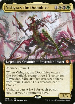 Vishgraz, the Doomhive (extended art foil)