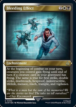 Bleeding Effect (etched foil)