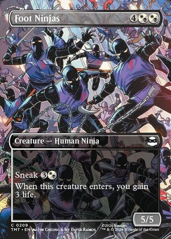 Foot Ninjas (borderless foil)