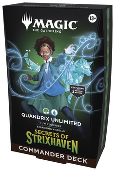 Secrets of Strixhaven: "Quandrix Unlimited" Commander Deck