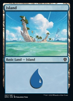 Island #267 (foil)